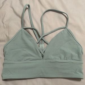 Light Blue/Grey Lululemon Sports Bra